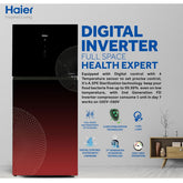 Haier HRF-438 IAPA-IARA Anti-Bacterial Inverter Refrigerator 15 Cubic Feet