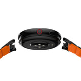 Faster NERV Watch 4 Pro - 3 Straps: Black Chain + Black Silicon + Neck Band