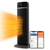 Philips 5000 Series Ceramic Fan Heater AI- Powered for Energy Saving Black Model-CX5120/11