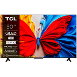 TCL QLED TV with butterfly design on screen
