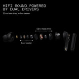 NOTHING CMF Buds Pro 2 Wireless Earbuds, Hi-Res Audio with LDAC, 50 dB Hybrid Noise Cancelling Earbuds, Ultra Bass Technology, Bluetooth 5.3, 43H Play Time with Charging Case, 6 HD Mics Headphones, Dark Grey