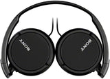 Sony ZX Series Wired On-Ear Headphones, Black MDR-ZX110