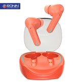 Ronin R-520 Earbuds - Bluetooth V5.3 - Upto 7 hours play time wireless earbuds - IPX4 water-resistant - Active Gaming mode - ENC touch control earbuds