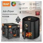 RAF Essential Air fryer R.5332, 1500 Watt, 4 to 6 Liter, 220v