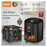 RAF Essential Air fryer R.5332, 1500 Watt, 4 to 6 Liter, 220v