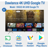 Dawlance Radiant Series Google TV 55" G22 4K UHD