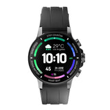 Faster NERV Watch 3 Pro SE - 2 Straps: Black Chain + Black Silicon