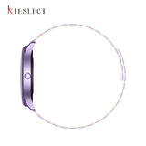 Kieslect Lora Lady Smart Calling Watch Purple Magnetic Strap