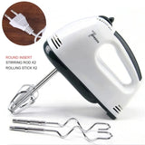 7-Speeds Electric Mixer Egg Beater + Imported Blender Grinder 2 In 1