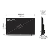 Konvo 55K7A 55 Inches QLED 4K Google TV