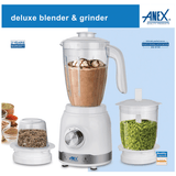 Anex AG-6144 Blender Grinder And Vegetable Chopper 3 In 1
