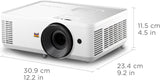 ViewSonic PA700X 4500 Lumens XGA High Brightness Projector with Vertical Keystone for Business and Education