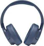 JBL Tune 760NC Over-Ear Headphones - Lightweight Headphones Wireless Bluetooth, Foldable with Active Noise Cancellation - Bulk Packaging (Blue)
