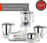 Panasonic MX-AC400 (4 In 1) Blender, Grinder, Chopper, Mincer (Steel Jug)