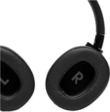 JBL Tune 710BT Wireless Over-Ear - Bluetooth Headphones with Microphone, 50H Battery, Hands-Free Calls, Portable (Black)