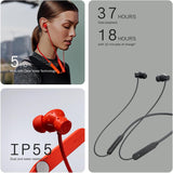 NOTHING CMF Neckband Pro Bluetooth Headphones,50dB Hybrid Active Noise Cancelling Earbuds with 5 HD Mics,IP55 BT5.3 37Hours Long Play time Dual Device Connection Neckband Headphones-Light Grey
