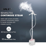 HALEY 2.2L Garment Steamer 2000W With Height Adjustable Ironing Board, Three-stage lifting adjustment lever HY-524 (2.2L)