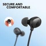 Soundcore by Anker Life U2i Wireless Neckband Headphones, 10mm Drivers with BassUp Technology, 22H Playtime, AI-Enhanced Calls, Foldable and Lightweight, IPX5 Water-Resistant, Secure Fit, Bluetooth 5