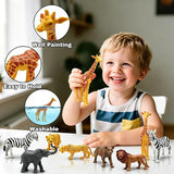 Kids Plastic Wild Safari Animal Figures Playset – ITEM NO 147-11