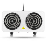 RAF R.8020B Electric Stove 1000+1000 Watts cooking hot plate with temperature control overheat protection electric cooker 2000 watts