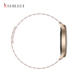 KIESLECT LORA LADY SMART CALLING WATCH GOLD MAGNETIC STRAP