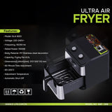 E-Lite Ultra Air Fryer – Model EAF-008 - 8.0 Liters