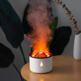 Volcano Humidifier | Flame Air Diffuser Volcano Humidifier For Room | Wireless Humidifier | Aromatherapy Volcano Diffuser