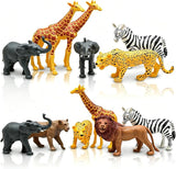 Kids Plastic Wild Safari Animal Figures Playset – ITEM NO 147-11