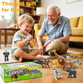 Kids Plastic Wild Safari Animal Figures Playset – ITEM NO 147-11