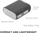 ViewSonic M1X Portable LED Projector with Smart Stand, Harman Kardon Speakers, Built-In Battery, H/V Keystone, 4 Corner Adjustment, Bluetooth, Wi-Fi, USB-C, Powered USB A