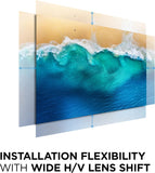 ViewSonic LS921WU 6000 Lumens WUXGA Short Throw Laser Projector for 200 Inch Screen, Dual HDMI, 4K HDR HLG Support, 1.1x Optical Zoom for Business and Education, White