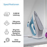 Braun TexStyle 1 Steam Iron SI 1050 BR-SI1050