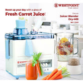 Westpoint Juicer, Blender and Dry Mill 3 In 1 WF-7201GL