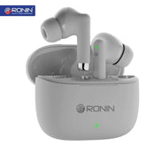 Ronin R-740 Earbuds | Its The Music | Premium & Sleek Design | Bass Sound (White)