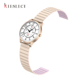 KIESLECT LORA LADY SMART CALLING WATCH GOLD MAGNETIC STRAP