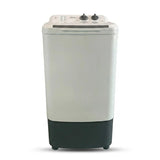 Haier - 8kg Washing Machine Single Tub Washer Semi Automatic HWM 80-1217E (Virgin Plastic + Compact Design + Wide Voltage Range)
