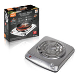 RAF R.8063 Cooking Portable 1000w Easy to Clean Stainless Steel Stove Home Kitchen Countertop