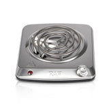 RAF R.8063 Cooking Portable 1000w Easy to Clean Stainless Steel Stove Home Kitchen Countertop