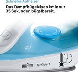 Braun TexStyle 1 Steam Iron SI 1050 BR-SI1050