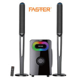 FASTER XB8500 SOUNDBAR WITH SUBWOOFER 90W,bluetooth speaker