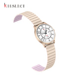 KIESLECT LORA LADY SMART CALLING WATCH GOLD MAGNETIC STRAP