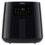 Philips Essential Airfryer XL 2.65lb/6.2L Capacity Digital Airfryer with Rapid Air Technology, Starfish Design, Easy Clean Basket, Black, (HD9270)