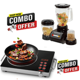 Westpoint Blender and Grinder 3 in 1 WF-9491 + High Quality Professional Infrared Ceramic Cooker