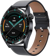 Green Lion G-Master Smart Watch, 1.51 Inch TFT Screen, Bluetooth, 10 Days Standby Time, 270mAh, IP68 Waterproof, Voice Assistant, Multiple NFC (Black) - SMART WATCH