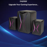 FASTER G1000 RGB LIGHTING MINI GAMING SPEAKER WITH SUBWOOFER 20W - SPEAKER BLUETOOTH FOR PC - BUFFER SPEAKER