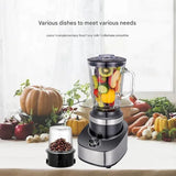 2 in 1 High Power Blender Mixer Electric Juicer Machine Smoothie Blender Food Processor Personal Juice Blender