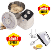 Anex AG-2127 Dough Maker + Multifunctional Mini Electric Handheld Beater