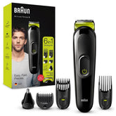 BRAUN ALL IN ONE BEARD & HAIR TRIMMER 6 IN 1 Model MGK3225