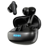 Ronin Vox Software Based Earbuds Hybrid ANC | 40 Hr Playtime - 7085 GREY