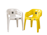 Premium Plastic Arm Chair with Comfortable Backrest